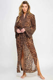 BeWicked ® Bata Leopardo en Chiffon Transparente Mod.2484