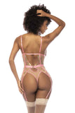 Mapalé ® Bodysuit de Encaje Bordado Mod.8821