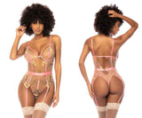 Mapalé ® Bodysuit de Encaje Bordado Mod.8821